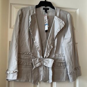 Light tan dressy jacket